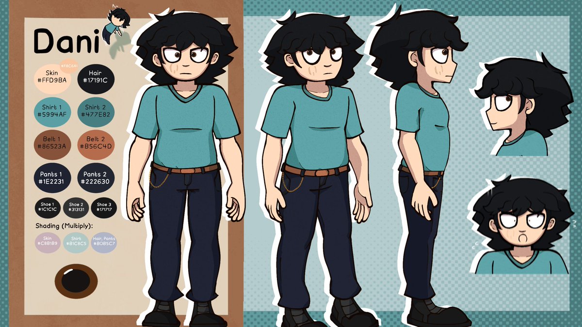 rliss_finn's tweet photo. Character sheet commission for @DanTorres305

Sheet inspiritation is from @CamOZG https://t.co/cyq1VLeEqk