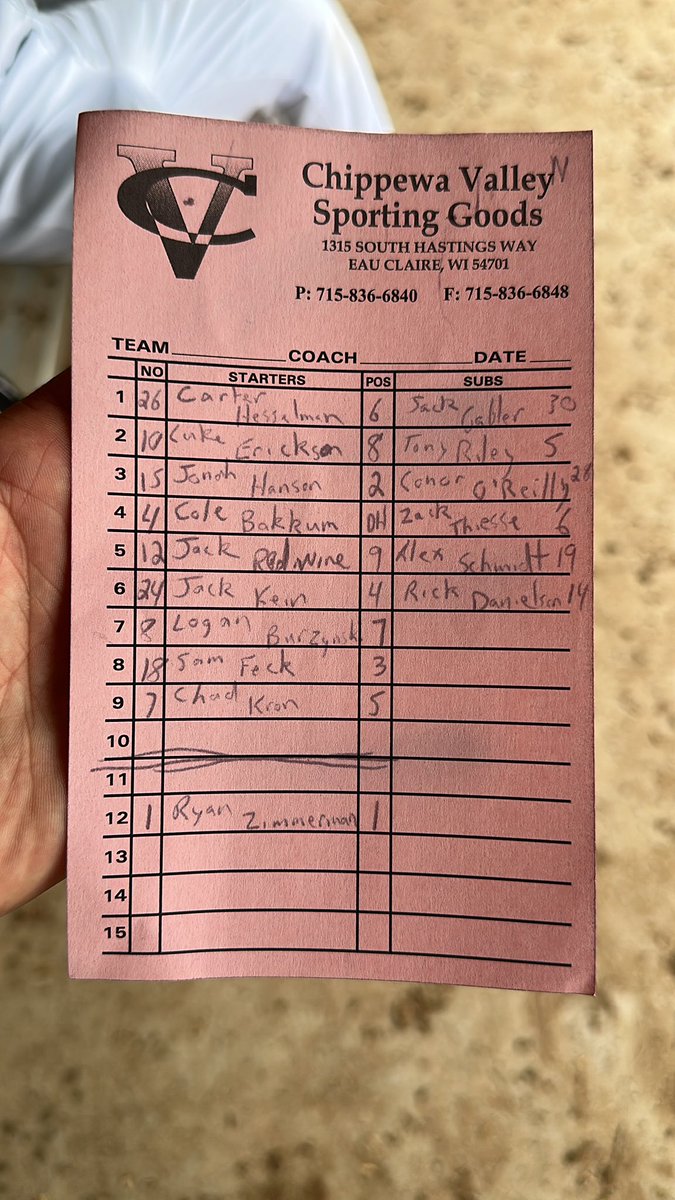 Tonight’s lineup⛽️
