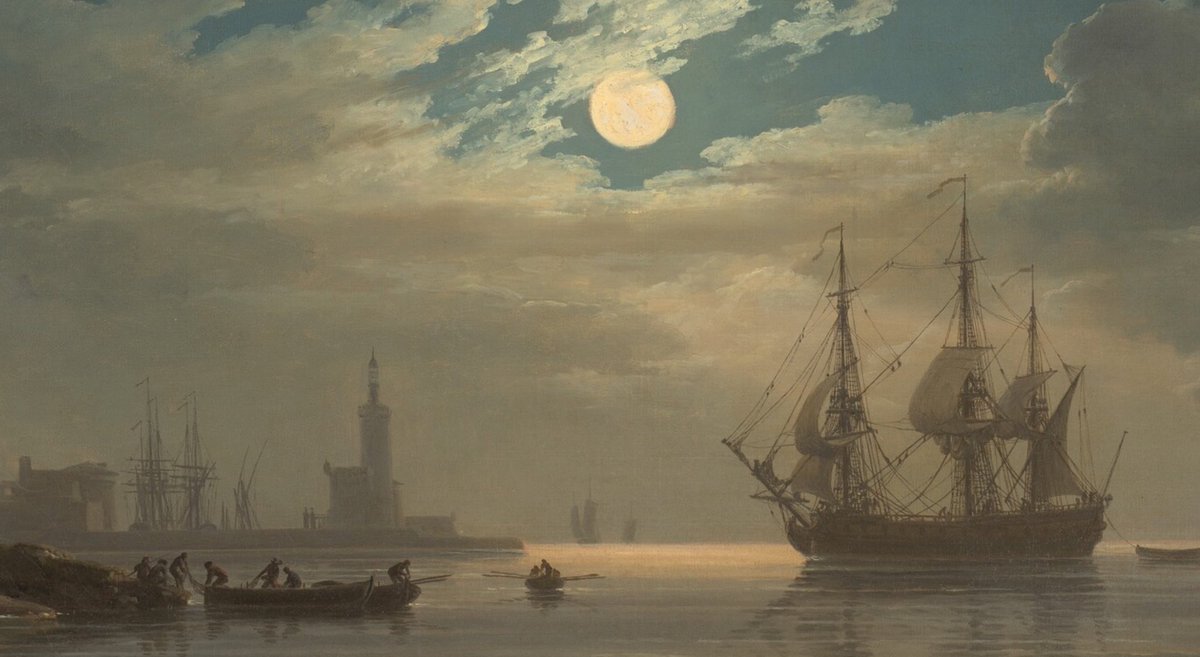 IlustresMarinos's tweet photo. #PIMart
Moonlight, 1772
C.J. Vernet
Una luz de luna que muestra la belleza de las naves en su medio, la mar, y el esfuerzo, sufrimiento, la carga de la vida para los que viven de el mar.
Un obra maestra que custodia y difunde @ngadc https://t.co/g4A3IFYGQs