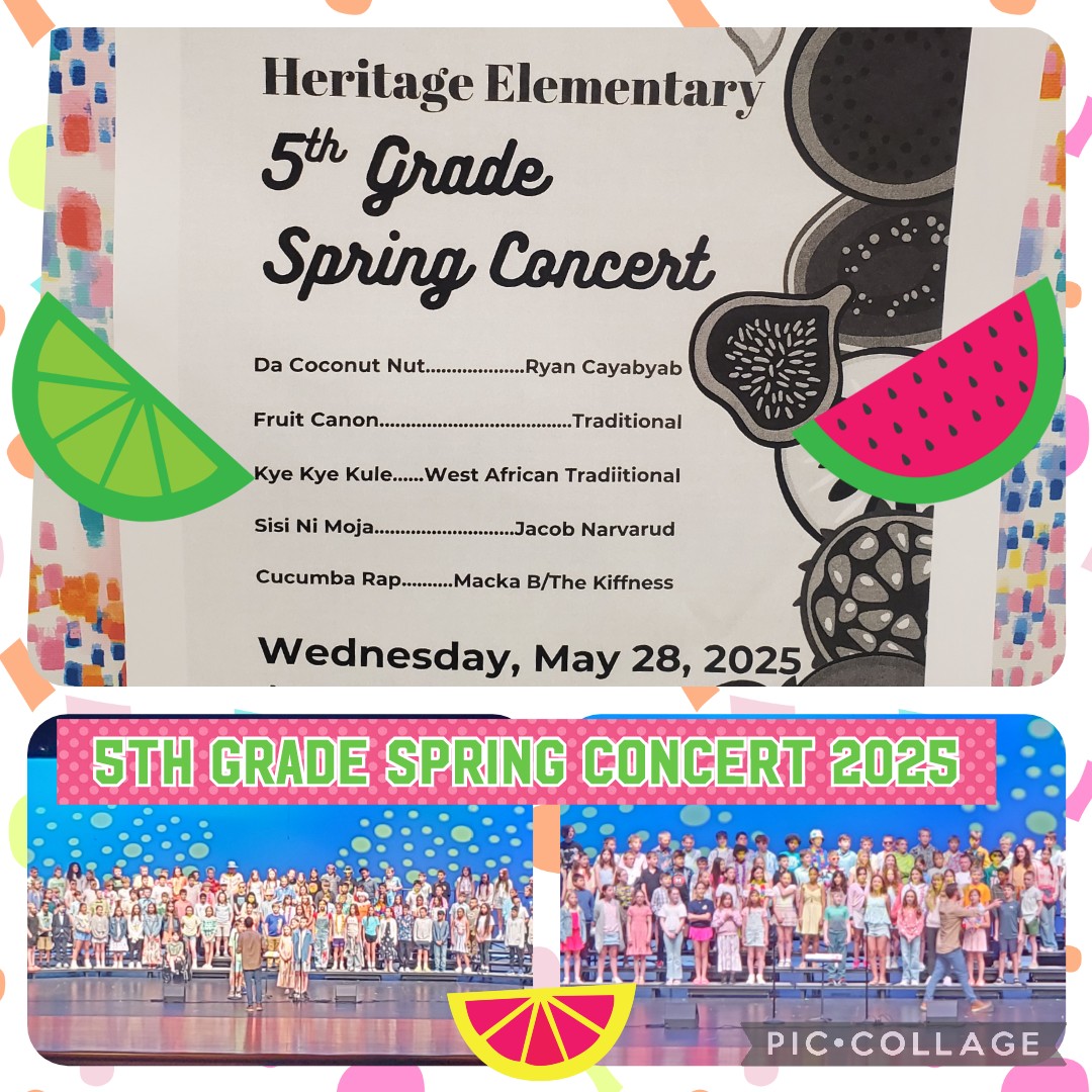 Avon Heritage Elementary (@heritageelemen2) on Twitter photo Our 5th Graders did an excellent job at their spring concert this evening! Way to go, 5th graders! <a href="/AvonLocalSch/">Avon Local Schools</a> Our 5th Graders did an excellent job at their spring concert this evening! Way to go, 5th graders! <a href="/AvonLocalSch/">Avon Local Schools</a>