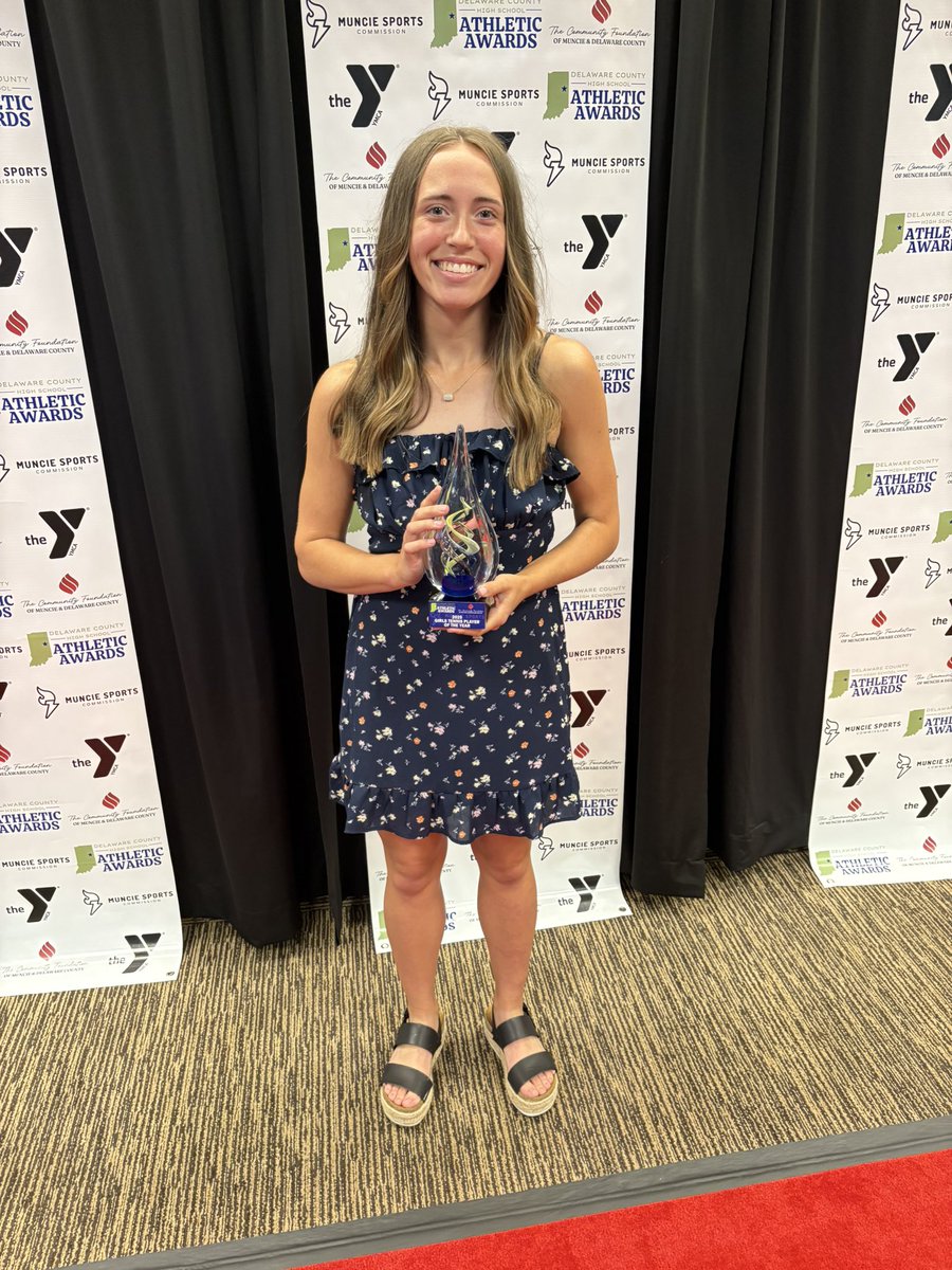 Congratulations to Jillian for earning Delaware County HS Girls Tennis Player of the Year!!