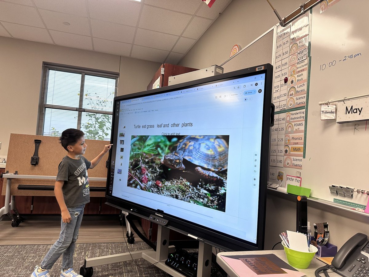 Rosana Andrade (@randradek) on Twitter photo Presenting their Final projects, I feel so proud of my firsties they can now create their own Google Slides π₯³ #future2nd <a href="/MRobinsonElem/">M. Robinson Elementary</a> Presenting their Final projects, I feel so proud of my firsties they can now create their own Google Slides π₯³ #future2nd <a href="/MRobinsonElem/">M. Robinson Elementary</a>