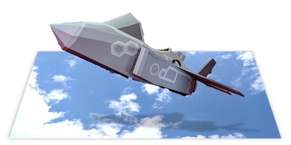 ランウェイウォーク 2025】 入間基地の段ボール飛行機にF35が仲間入り