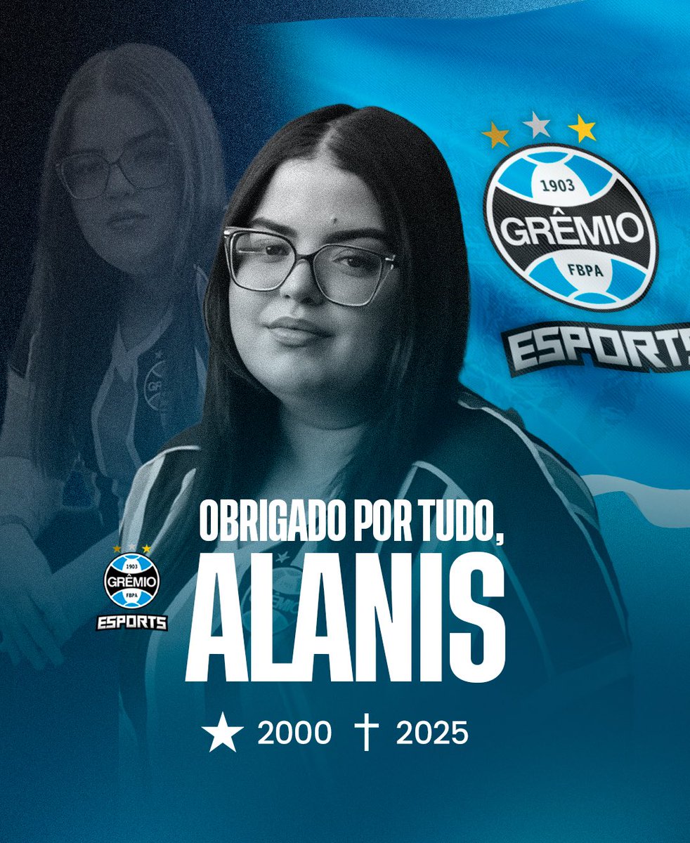 Com profundo pesar, comunicamos o falecimento da nossa player de R6, Alanis Costa, que lutava contra o câncer. Siga em paz, nossa querida Lanis 🤍Que os familiares e amigos encontrem conforto e força neste momento.