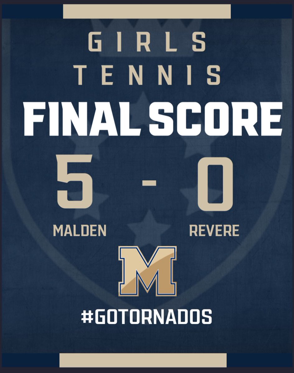 Girls tennis defeat Revere at home in the preliminary round of the MIAA D1 State Tournament. Congrats!