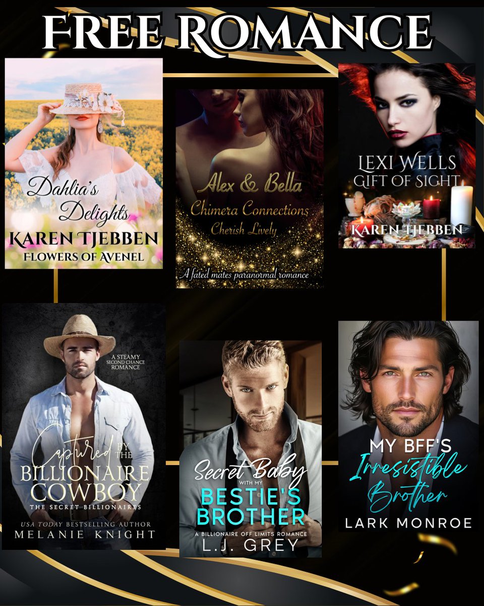 CherishLively's tweet photo. Get Swept Away by Romance, Suspense, and Soulmates.https://t.co/zMCcaPO5I9 #TenderAlphas,
#SweetKisses, #HEA #truelove #reading #AlphaHeroes #Soulmates #paranormal #supernatural #hotalphas #fatedmates #RomanceAddict #romance #love #sweetromance #islandlife #billionaire #lovers https://t.co/mUWUAqq6T8