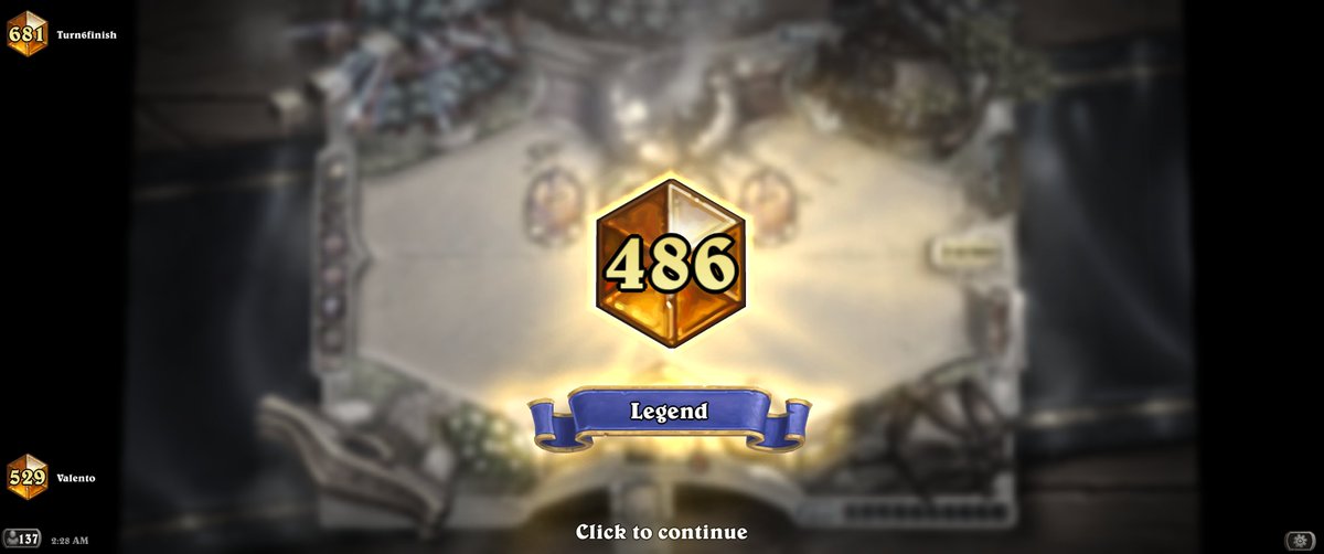 ValentoHS's tweet photo. Top 500 Standard Legend in Hearthstone after a 'many years break'. Feels good to come back, cheers, but the 486 leap brings back old memories =)) #feelsoldman! 
Deck in the first comment: I kept brainstorming it here and there from dumbster 13k but you get the idea ;) https://t.co/x4AtwVA1U8