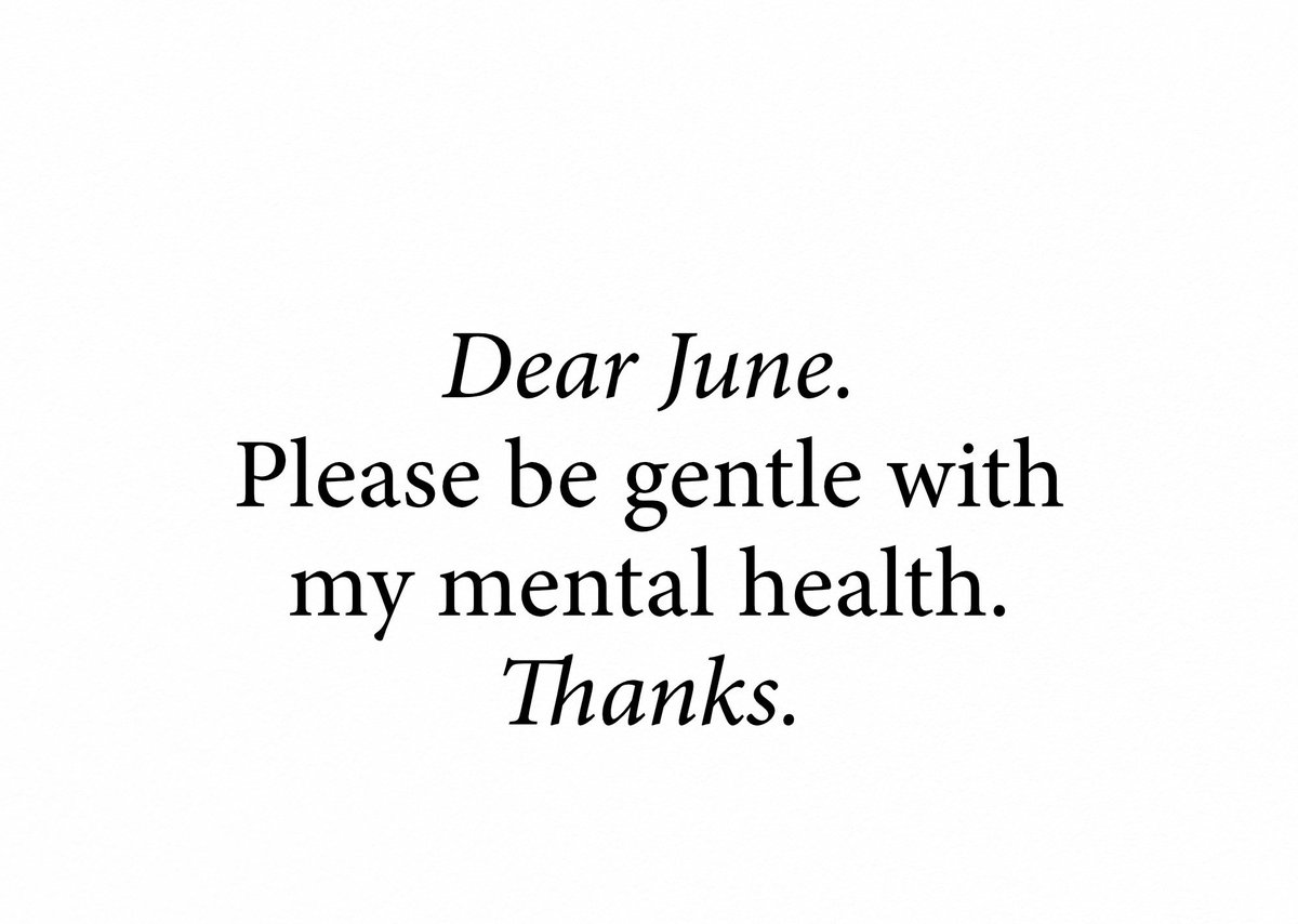 Dear June,