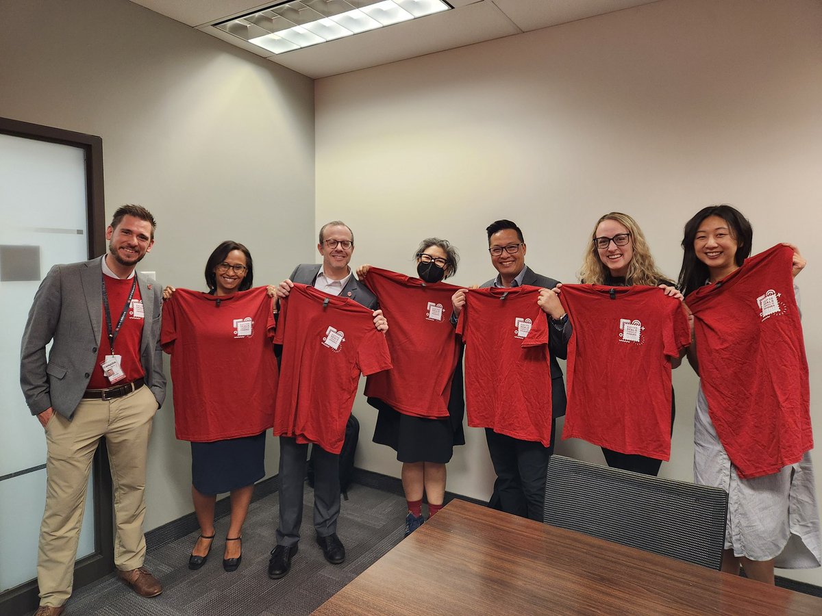 Easter Seals Canada (@easterseals) on Twitter photo Our friends <a href="/AirCanada/">Air Canada</a> sporting #RedShirtDay attire for a National AccessAbility Week event. Joining them is a special guest - Anti-Ableist Manifesto author Tiffany Yu. Our friends <a href="/AirCanada/">Air Canada</a> sporting #RedShirtDay attire for a National AccessAbility Week event. Joining them is a special guest - Anti-Ableist Manifesto author Tiffany Yu.