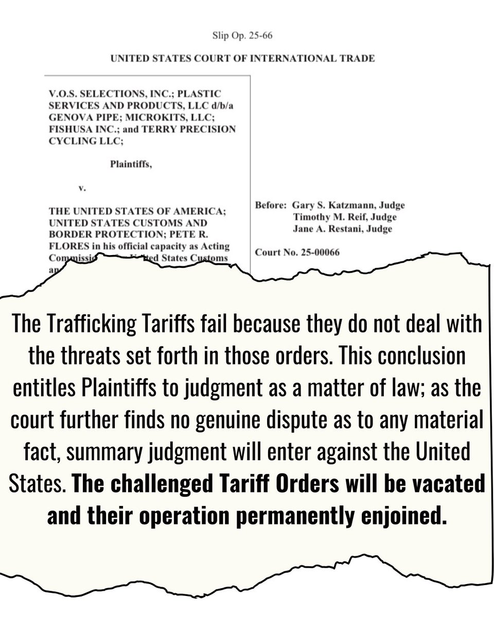 🚨BREAKING: Rogue Trade Judges Nuke Trump Tariffs, Gift Beijing and Gut America First Trade Policy

“The challenged Tariff Orders will be vacated and their operation permanently enjoined.”

Unelected activists on the U.S. Court of International Trade just torpedoed President