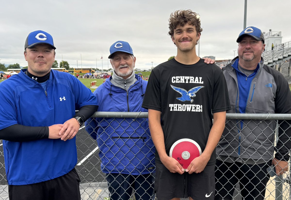 Luke Williams demolished the CHS school record in the discus today and won the Region 2B discus with a throw of 160’ 9”
Way to go Luke💛💙