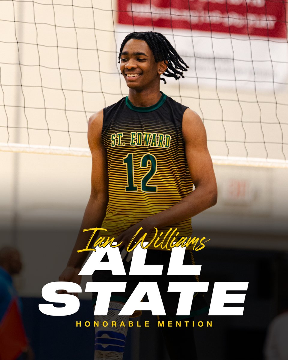 Congrats to our very own Ian Williams on being named an OHSAA All-State Honorable Mention!