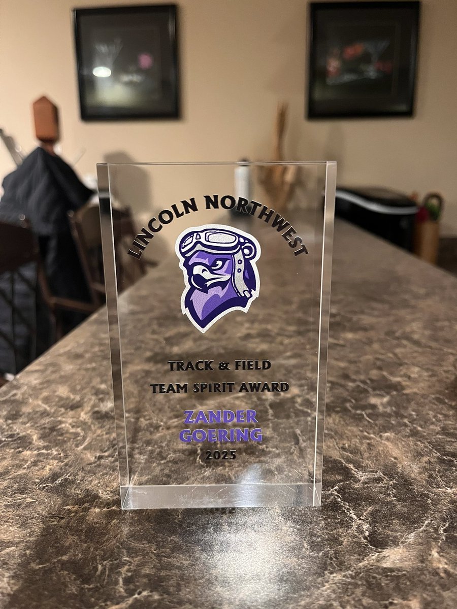 Blessed to compete in Varsity Track this year. Won Academic All Conference and received a pin. Also was grateful enough to receive best team spirit.