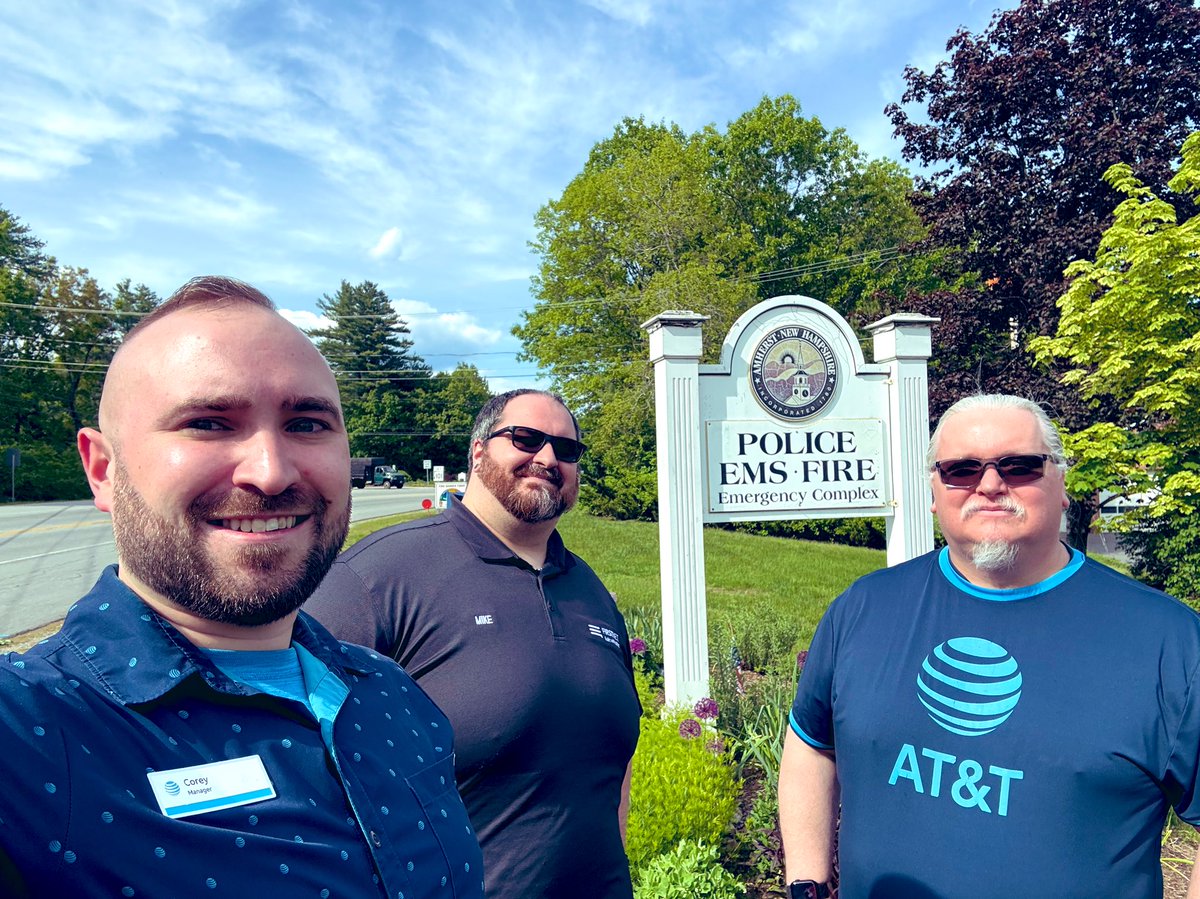 Corey Hatch (@coreyhatchh) on Twitter photo Wonderful 2 days in Amherst, NH spreading the power of what <a href="/FirstNet/">FirstNet, Built with AT&T</a> & <a href="/ATT/">AT&T</a> has to offer for Public Safety & Local Government! Always a great time collaborating with <a href="/MichaelCruz90/">Mike Cruz</a>! πππ <a href="/JamesCrowderNE/">James Crowder</a> <a href="/TheNEStates/">Northeast States</a> Wonderful 2 days in Amherst, NH spreading the power of what <a href="/FirstNet/">FirstNet, Built with AT&T</a> & <a href="/ATT/">AT&T</a> has to offer for Public Safety & Local Government! Always a great time collaborating with <a href="/MichaelCruz90/">Mike Cruz</a>! πππ <a href="/JamesCrowderNE/">James Crowder</a> <a href="/TheNEStates/">Northeast States</a>