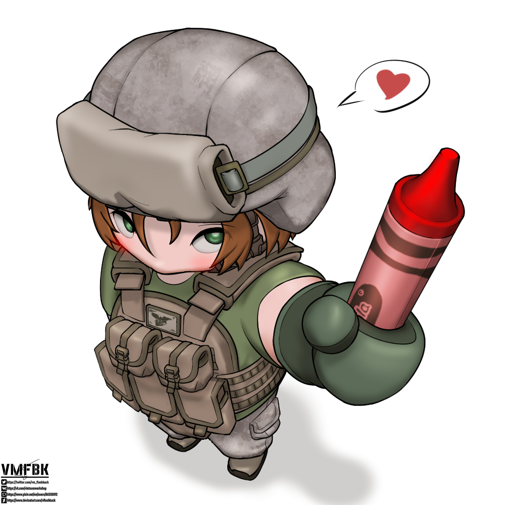 My little token of appreciation for everyone who supports me, with commissions and kind words. 

This matters a lot for me. Especially now. 

Here... a crayon!