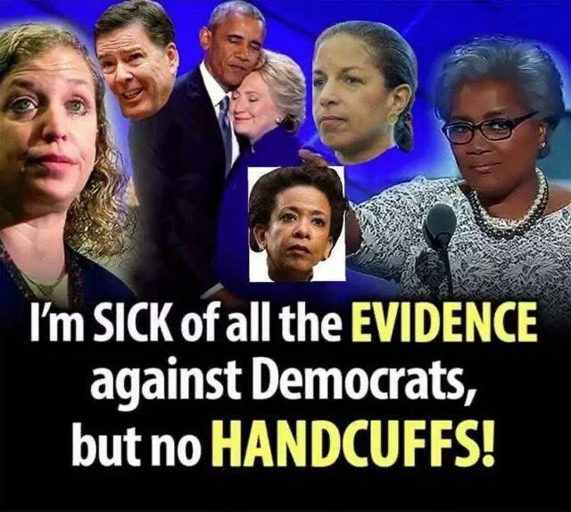 bfraser747's tweet photo. The evidence against Democrats keeps piling up, but where’s the accountability? Why do Republicans keep failing to prosecute them and hold them responsible? #DemocratAccountability #GOPInaction https://t.co/eQinTk9dVT