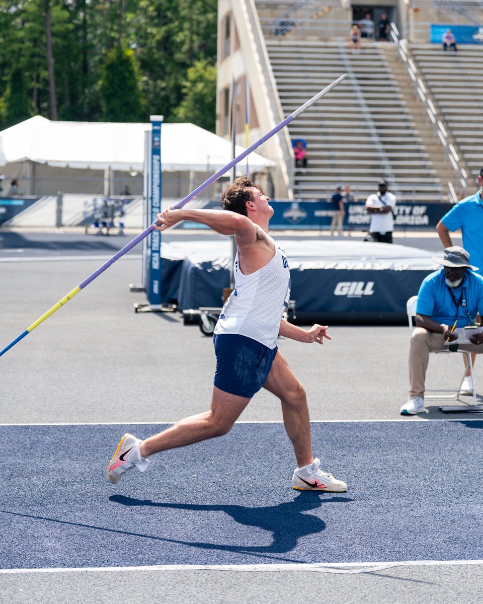 𝒎𝒂𝒌𝒊𝒏𝒈 𝒉𝒊𝒔𝒕𝒐𝒓𝒚. 

Freshman Louie Liberatore became the first Duke ever to participate in the @ncaatrackfield Championships in men’s javelin.