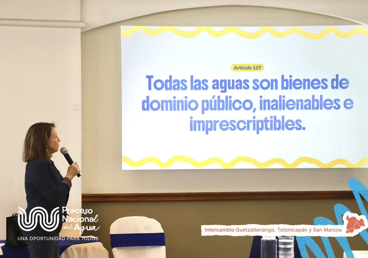 Ya podemos sacar una primera conclusión de la primera ronda nacional de intercambios para construir la iniciativa de Ley de Aguas del Ejecutivo: todos están dispuestos a tirarse al agua por el agua💧 

Gracias a autoridades indígenas, sector privado, gobiernos municipales y