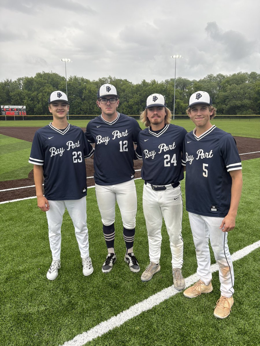 Bay Port Baseball (@bayportbaseball) on Twitter photo Pirates win 3-0 over <a href="/FondyBaseball/">Fondy Baseball</a>
<a href="/Parker_Lawson4/">Parker Lawson</a> 6 ip 3 hits 5 ks
Bobby Scott 1 IP 3 ks
Caden Hendricks - 2x2 1 rbi
Drew Bruckner 1x3 rbi
#piratepride <a href="/PrepBaseballWI/">Prep Baseball Wisconsin</a> <a href="/WIBallCentral/">Wisconsin Baseball Central</a> Pirates win 3-0 over <a href="/FondyBaseball/">Fondy Baseball</a>
<a href="/Parker_Lawson4/">Parker Lawson</a> 6 ip 3 hits 5 ks
Bobby Scott 1 IP 3 ks
Caden Hendricks - 2x2 1 rbi
Drew Bruckner 1x3 rbi
#piratepride <a href="/PrepBaseballWI/">Prep Baseball Wisconsin</a> <a href="/WIBallCentral/">Wisconsin Baseball Central</a>