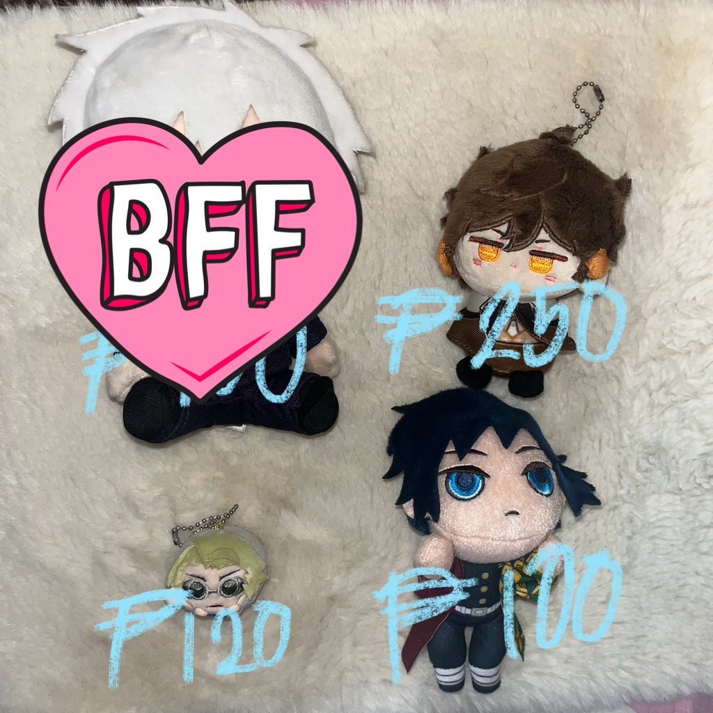 chewycartz's tweet photo. RUSH SELLING ‼️

wts lfb ph

anime plush keychains

     ★ tingi/take all for ₱400
     ★ jnt/1week (prio payo)
     ★ rfs: declutterring 

rcbyt: https://t.co/SSR26feNji

🏷️ jujutsu kaisen demon slayer genshin jjk kny zhongli gojo tomioka nanami nesoberi mochi anime manga https://t.co/AoCBiGpXUD