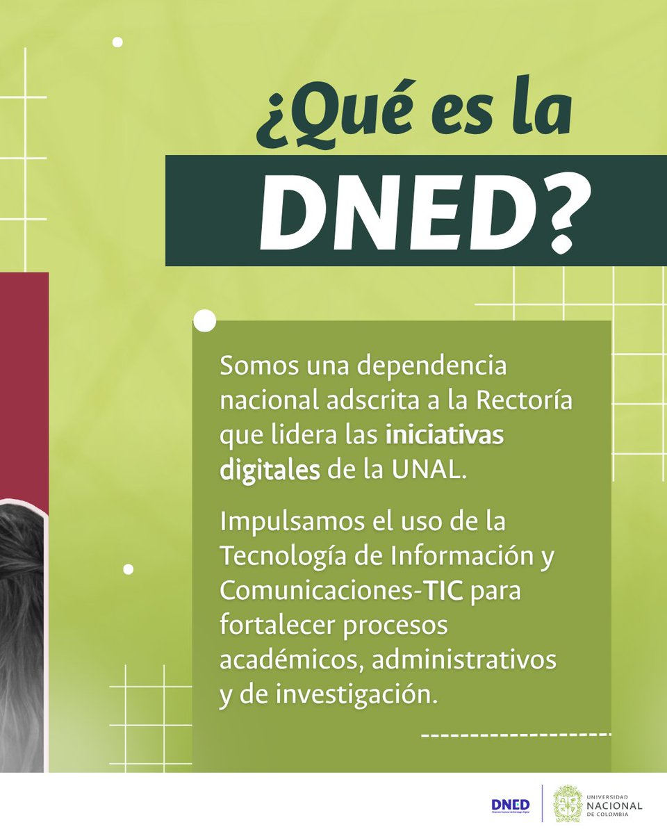 Dirección Nacional de Estrategia Digital - UNAL tweet media