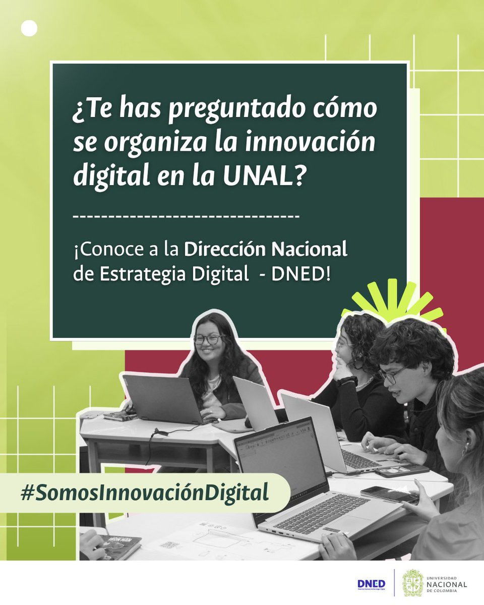 Dirección Nacional de Estrategia Digital - UNAL tweet media