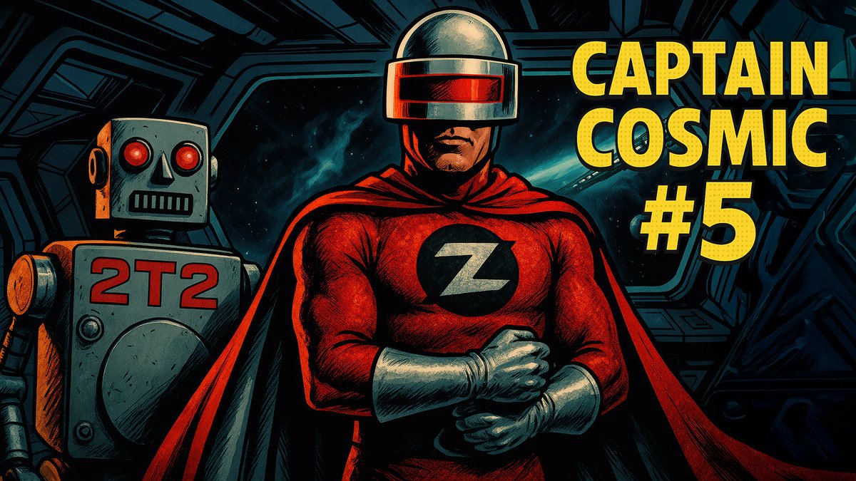 CrowhavenProd's tweet image. Thursday: Join us for episode 5 of Captain Cosmic. Flash Gordon&apos;s adventures continue, while Landrew is interrupted while trying to fix the ship. Thursday at 8pm on YouTube at the link below and on Creature Features TV. Don’t miss it!

youtube.com/watch?v=dICWxq…