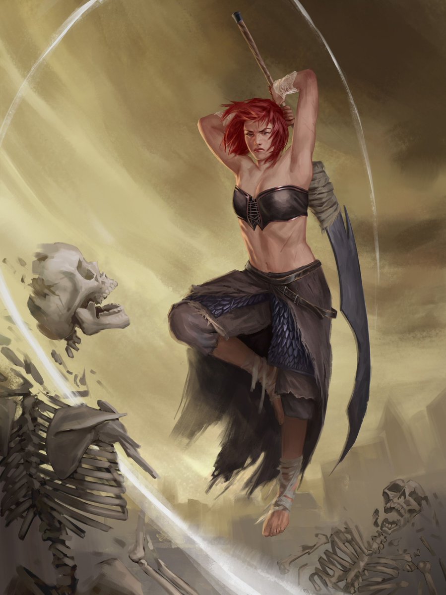 AsgardRageGod's tweet photo. Much love and appreciation to @SoiJohn for this commission piece.

Torvi Theriosdottir.

The adopted, mortal, daughter of Therio and Morgana, Torvi has become one of my favorite and most important OC's that I've made.

Thank you again @SoiJohn. 🤘🏾 https://t.co/ITTvrEmwrU
