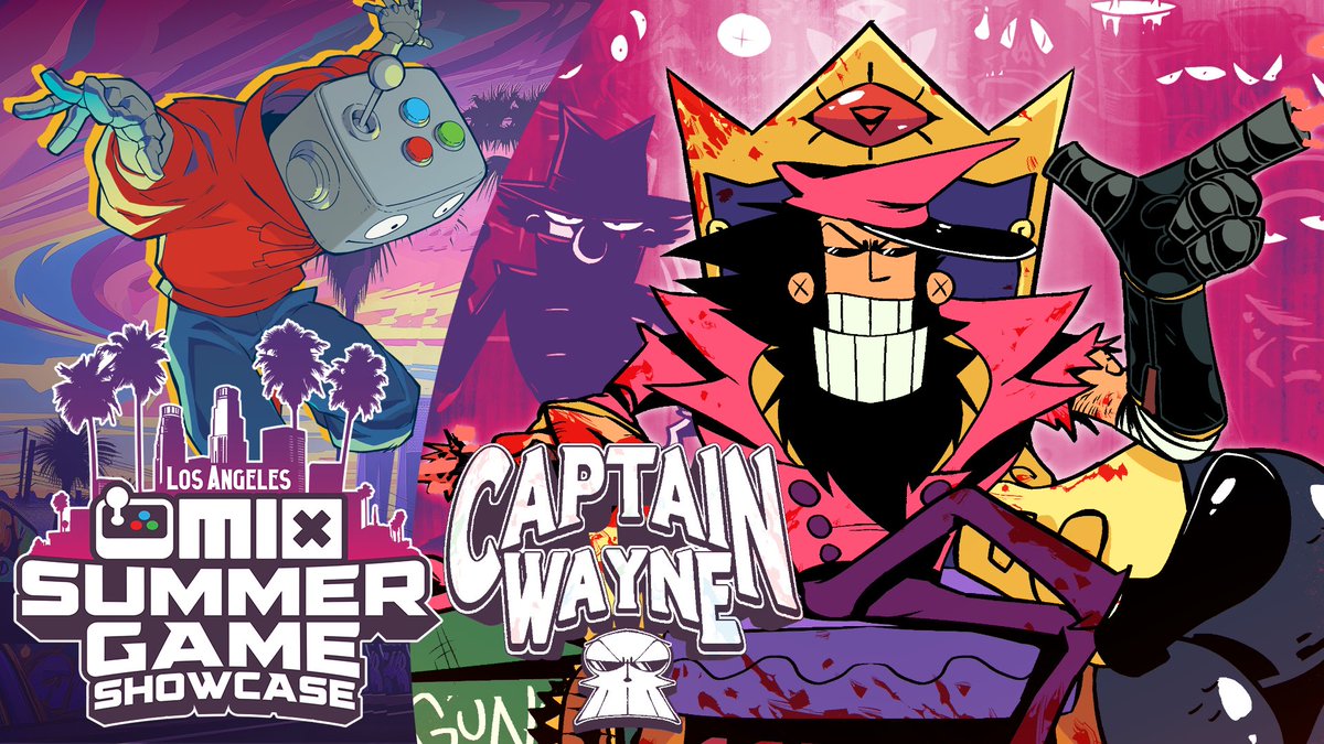 YO!
CAPTAIN WAYNE will be presenting a new trailer at The MIX Summer Digital Showcase on June 3rd, 9AM PST.
Join us at the Grammy Museum in LA on June 5th to play a brand new demo on the show floor! <a href="/indieexchange/">Media Indie Exchange</a> 

bit.ly/MIXSUMMER25