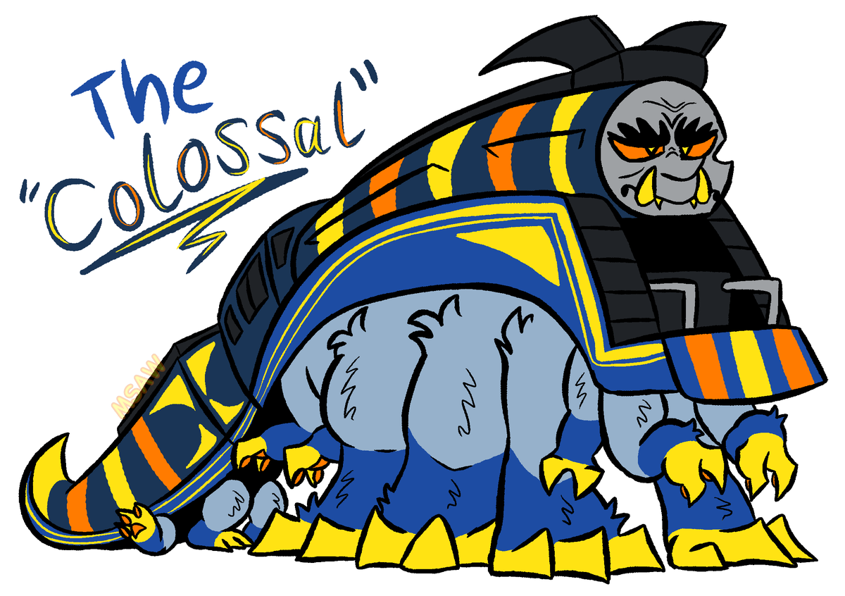 anothermsawacc's tweet image. the new engine oc in question. he does not have a regular wheeled form and i am not exactly sure how i am going to explain that within the laws of the world. though it doesn't matter to me that much, he was fun to make! gonna tinker with his design though