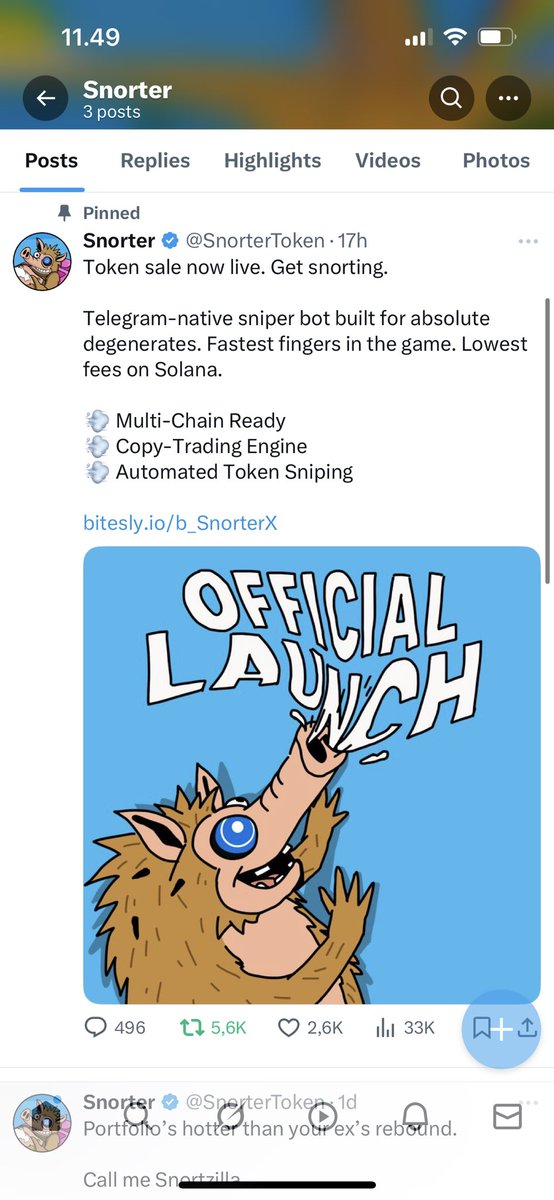 aetheralova's tweet photo. @TheRavenCrypto @SnorterToken https://t.co/OdiTqFuidJ