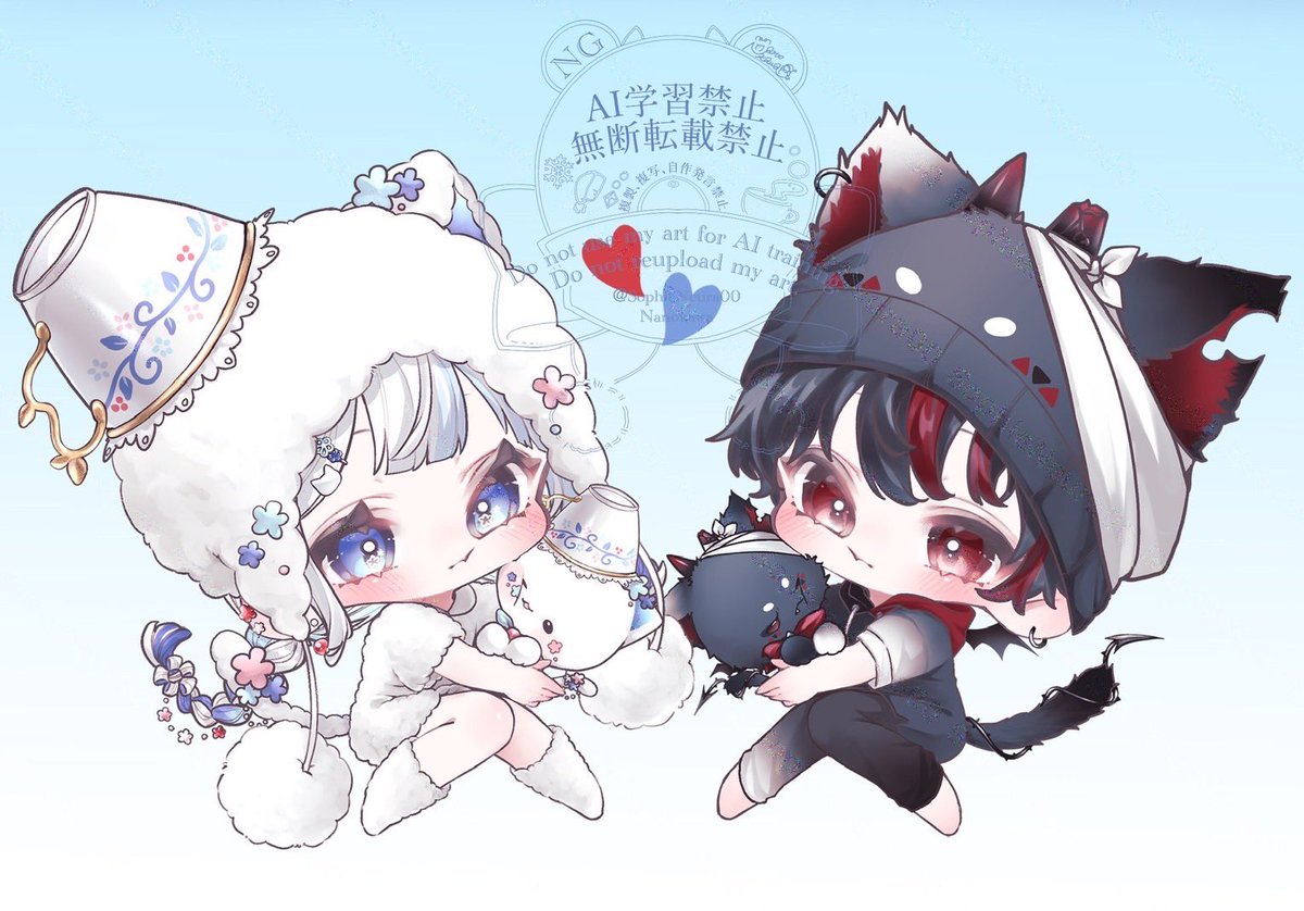 なのちゃんとけこちからお誕生日サプライズして頂いたあああ（ ;  ; ）🩵🩵🩵！！
しかも！！けこちの相棒も誕生してる（ ;  ; ）❤️！！
大好きなお2人からこんなに素敵な贈りものをしてもらえて幸せすぎるよぉぉ...（ ;  ; ）
なのちゃん、けこち本当にありがとう😭🩵🤍

#ナノカワからのお届けもの