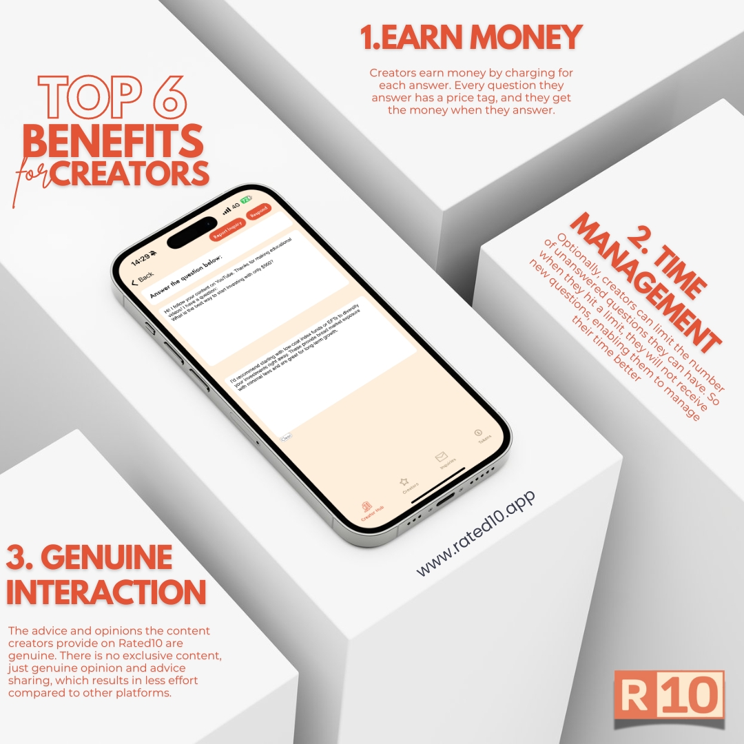 Rated10_app's tweet photo. Feeling burnt out from the content grind?

📲 Download Rated10 and take control of your creator life: https://t.co/zt666sASnk

#Rated10 #CreatorLife #ContentCreation #EarnMoney #WorkLifeBalance #StressRelief #DigitalCreators #CleanInbox https://t.co/Ni0RgI23Ay