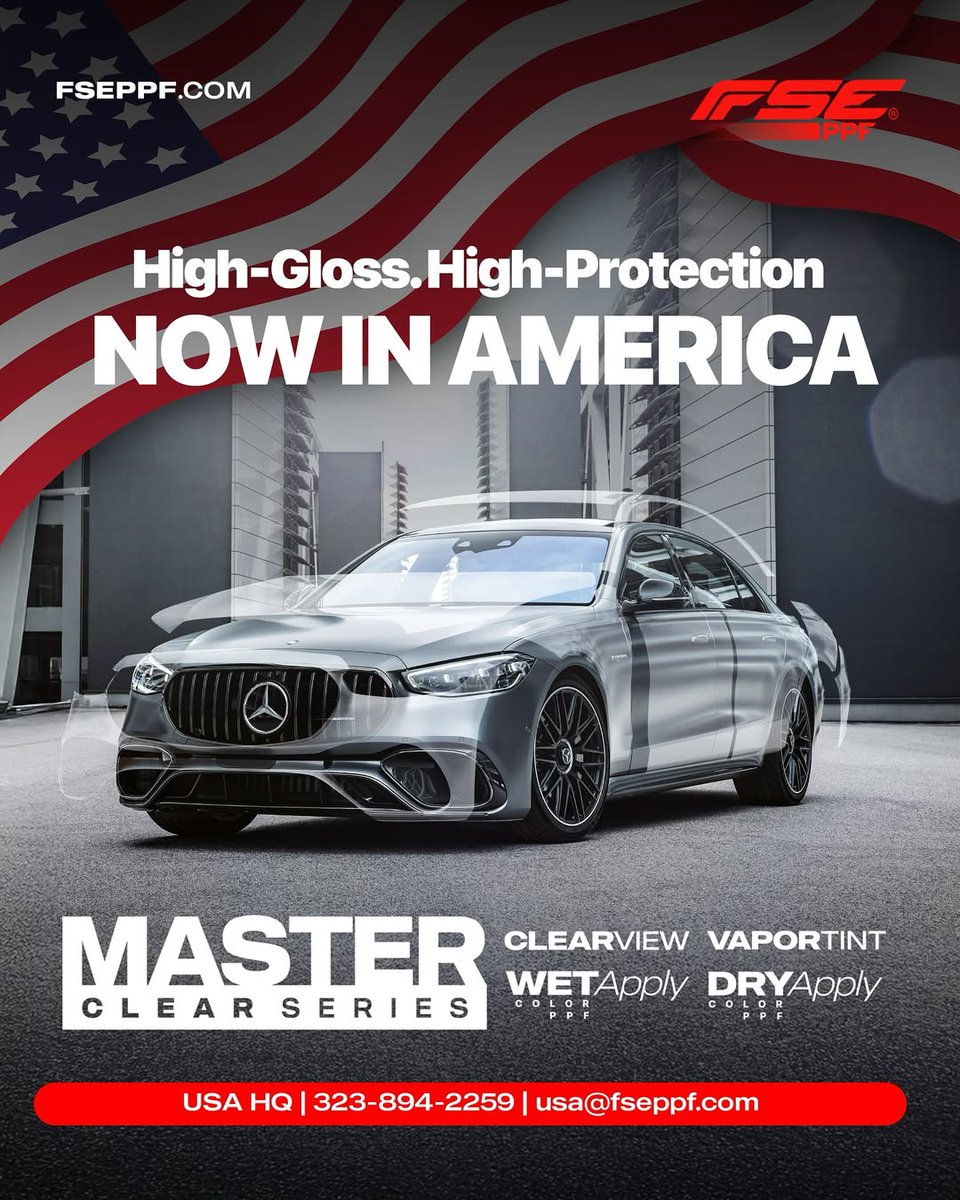 FSEGlobal's tweet photo. 🇺🇸 𝘼𝙈𝙀𝙍𝙄𝘾𝘼𝙉 𝙄𝘾𝙊𝙉𝙎 𝙈𝙀𝙀𝙏 𝙀𝙇𝙄𝙏𝙀 𝙋𝙍𝙊𝙏𝙀𝘾𝙏𝙄𝙊𝙉!
𝙁𝙎𝙀 𝙣𝙤𝙬 𝘼𝙫𝙖𝙞𝙡𝙖𝙗𝙡𝙚 𝙞𝙣 𝙩𝙝𝙚 𝙐𝙎���!

👉 Contact them today:
📲 USA HQ 323.894.2259
📩 usa@fseppf.com

👉Looking for distributors!
anthony@empirecorporationltd.com
1-604-404-6055
#ppf #fse https://t.co/c1qAlKD7qT