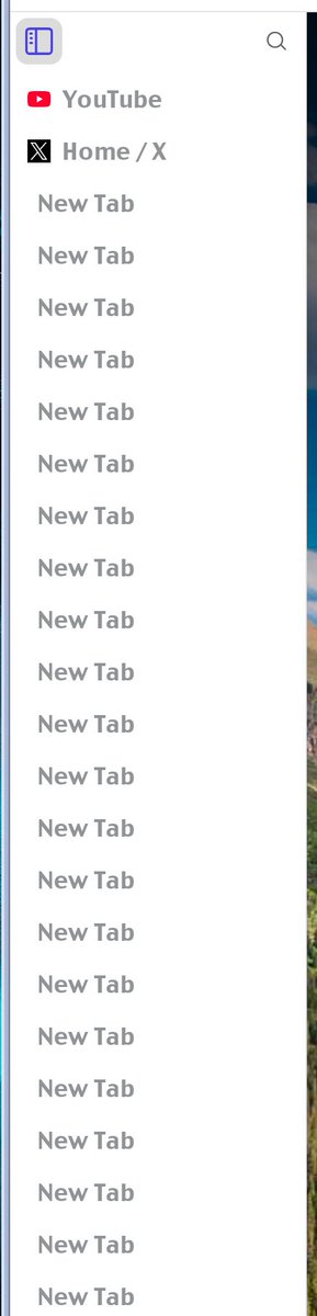 cdome's tweet photo. @thedarkhog @LundukeJournal @brave Not sure if it solves theproblem, but brave has vertical tabs too... https://t.co/U42pcDkkLS