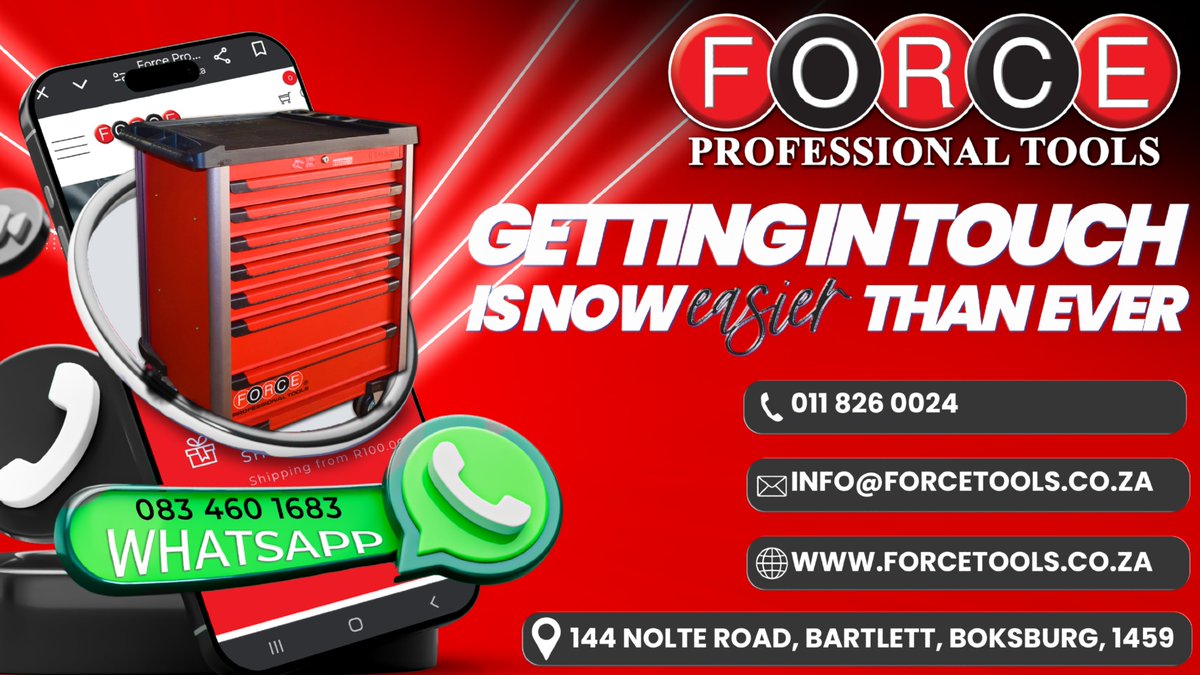 ForceTools's tweet photo. Reach out for top-quality premium tools 🛠

Explore more about us! ⬇
https://t.co/CaGCZgxf7a

#ForceTools #ToolLife #WeLoveTools #WorkSmartNotHard #VisitOurStore #BuyOnline https://t.co/wFgV1WyyIB