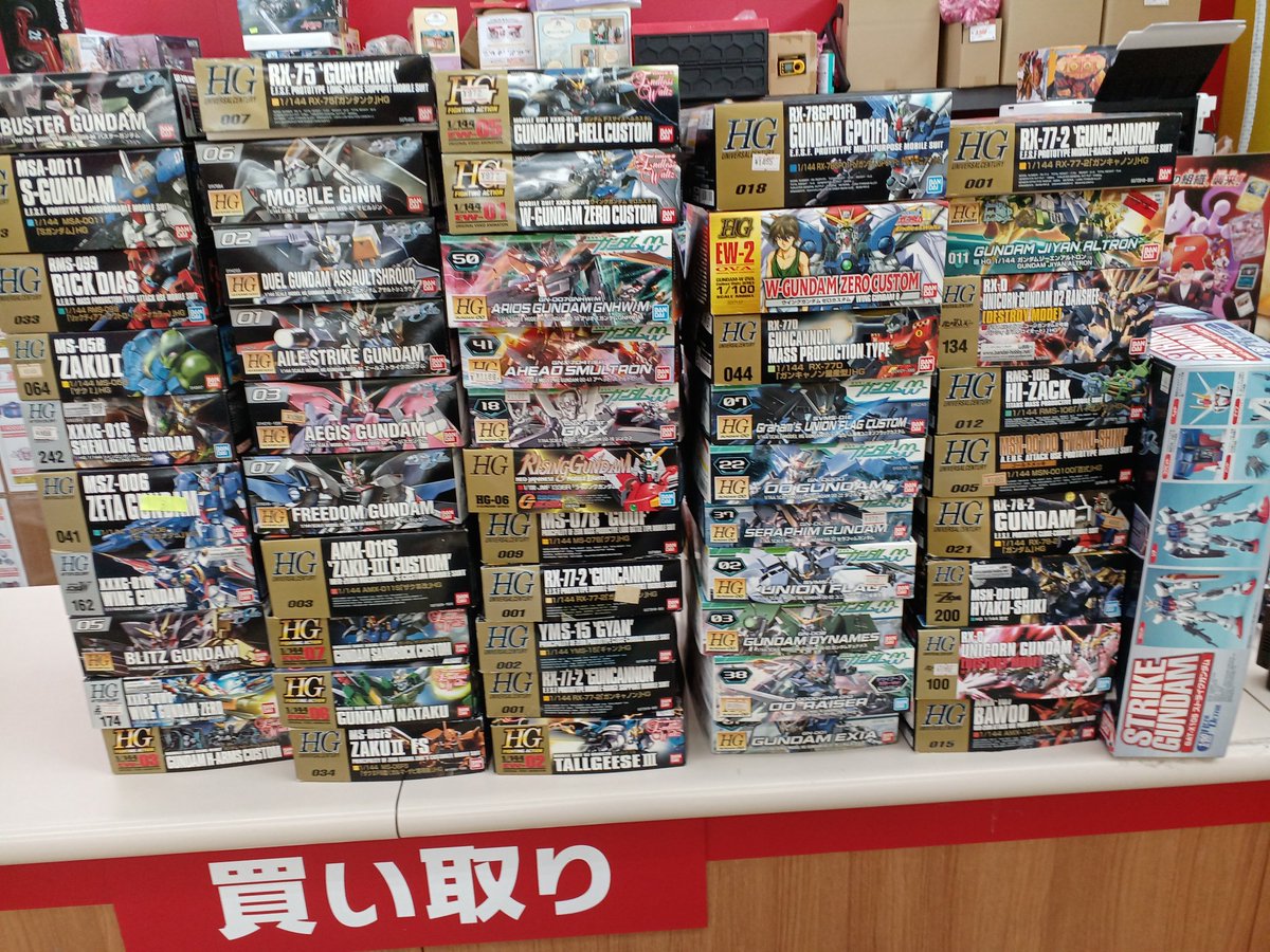 ✨新入荷情報✨ 組み立て済みガンプラ大量入荷いたしました‼️ お待ち