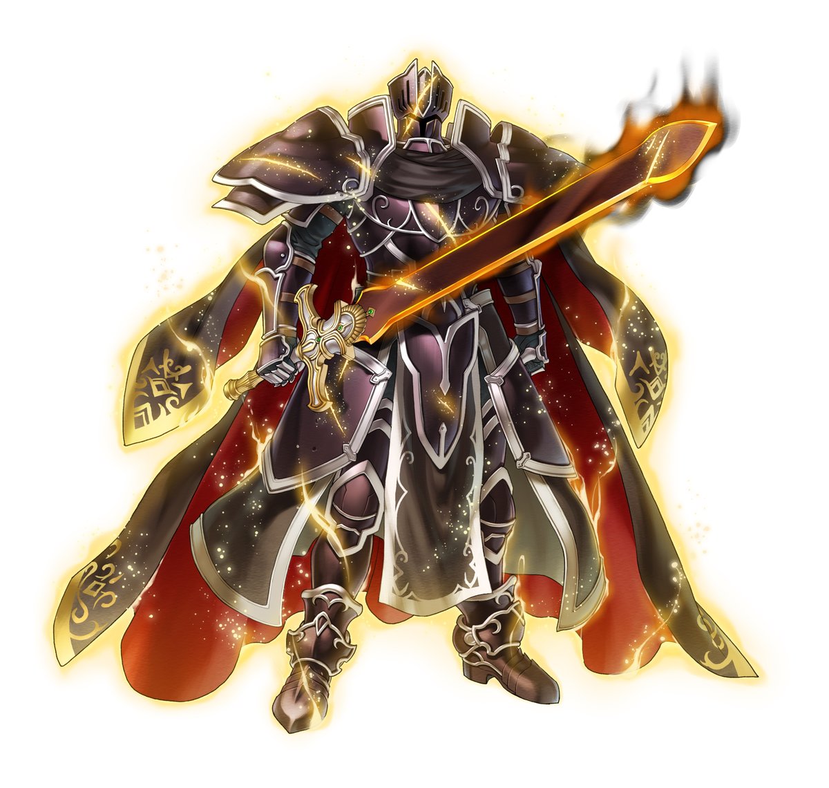 英雄紹介・伝説は闇に帰す 漆黒の騎士】 漆黒の騎士さんは