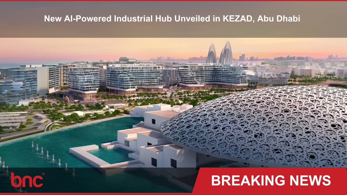 bncnetwork's tweet image. New AI-Powered Industrial Hub Unveiled in KEZAD, Abu Dhabi

air.bncnetwork.net/news/New-AIPow…

🌐 Register now for exclusive project insights!

#BNCNetwork #ProjectIntelligence #AbuDhabi #SmartIndustry #CleanEnergy