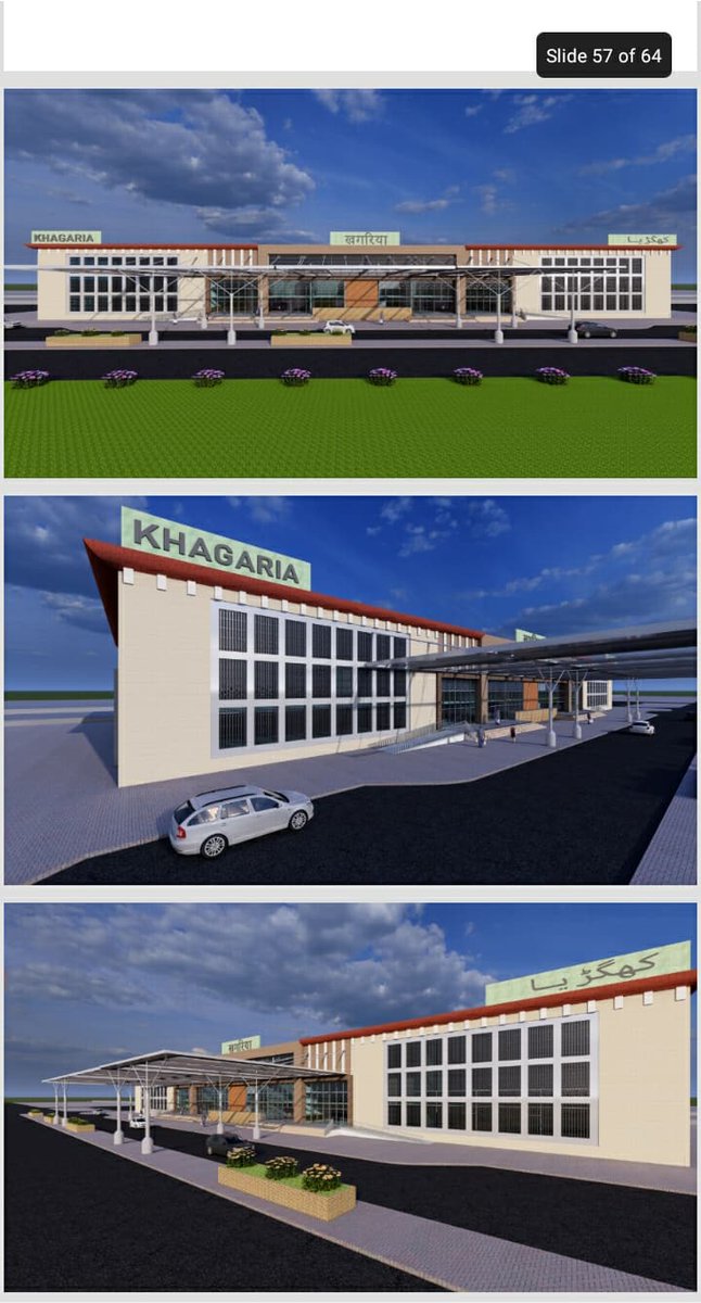 KhagariaIndex's tweet photo. 3 station of Khagaria district selected under Amrit Bharat Scheme.
But but how all stations of @drm_sonpur having same 3D look?
Kindly stop this scam in the name of development where no uniqueness.
Every station has its own importance
@srdcmsonpur
@RailMinIndia
#ModiFailsBihar https://t.co/stu87zWYUq