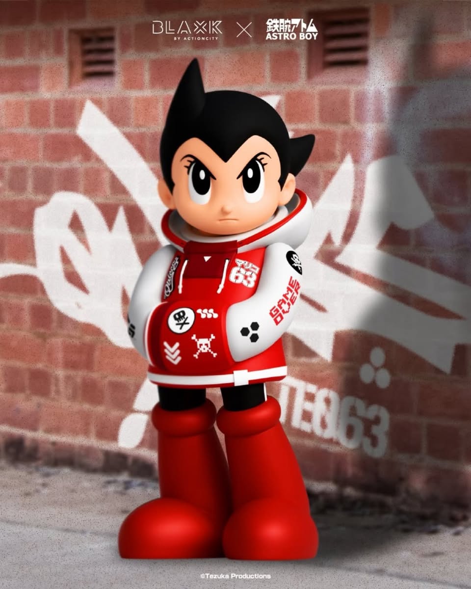toysrevil's tweet photo. The "Campus Heartthrob" #ASTROBOY #TEQ63 from @quicccs X #BLAXK, to debut at First Decade Anniversary Show exhibition this weekend, in limited numbers. Further updates to be updated!

Other exclusives featured on #TOYSREVIL: https://t.co/GqVbYgY5b3

#QUICCS
#TOYNEWS
#TOYSBLOG https://t.co/6fQMjaLajV