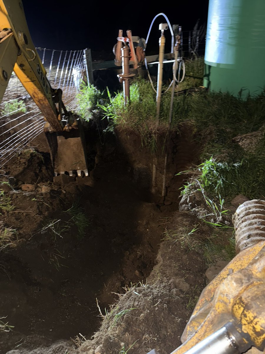 Currently midnight… and i have come to the conclusion the well does not have a leak but i think its ready to give up.  

Neat thing is grandpa once told me about another well and i can confirm he was right!!!  Kinda really miss him tonight spent a lot of time fixing wells w him