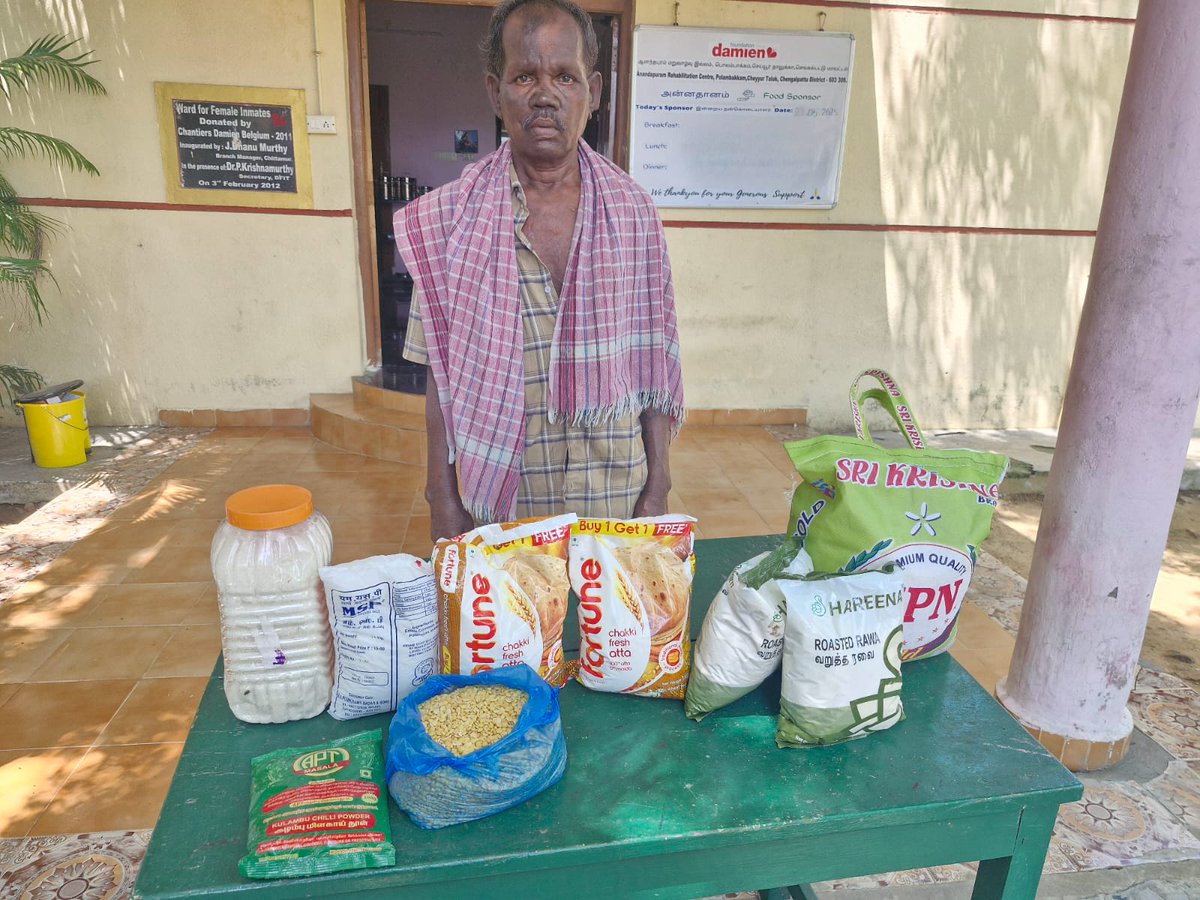 We extend our heartfelt thanks to Prapthi Anraj Jain and Naveen Ashok Chand for their generous support of our Old Age Leprosy Home. 
Thank you for your invaluable support.

kindly comeforward and support our leprosy inmates
damienfoundation.in/donation/