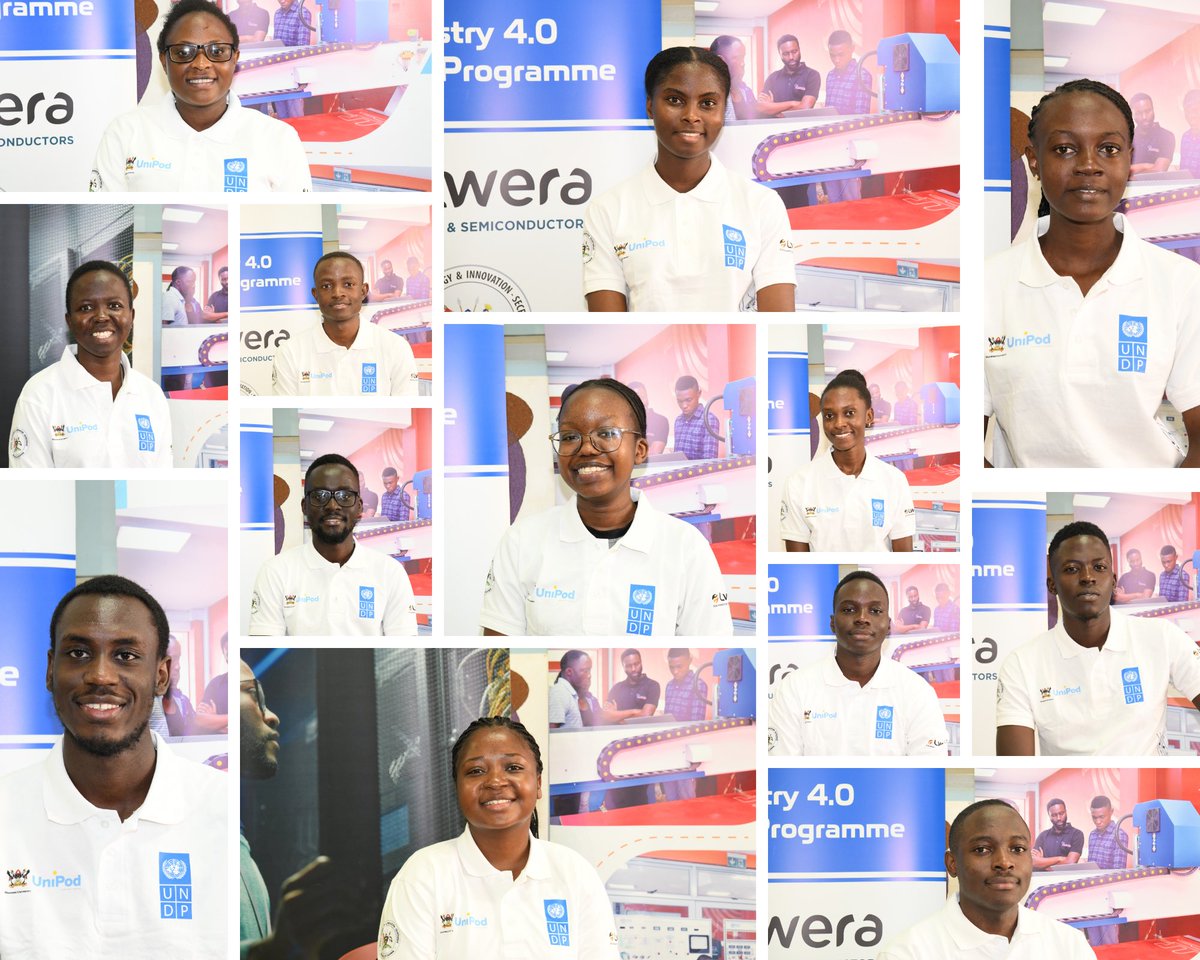 UNDP Uganda (@undpuganda) on Twitter photo Together, <a href="/UNDP/">UN Development</a> <a href="/Makerere/">Makerere University</a> and <a href="/Lweraelectrics/">Lwera</a> are advancing Uganda's technology production capacity with the Industry 4.0 Skilling Programme, equipping 20 young Ugandans with skills in electronics, manufacturing, and industrial innovation at the <a href="/MakUnipod/">Makerere University Innovation Pod</a> Together, <a href="/UNDP/">UN Development</a> <a href="/Makerere/">Makerere University</a> and <a href="/Lweraelectrics/">Lwera</a> are advancing Uganda's technology production capacity with the Industry 4.0 Skilling Programme, equipping 20 young Ugandans with skills in electronics, manufacturing, and industrial innovation at the <a href="/MakUnipod/">Makerere University Innovation Pod</a>