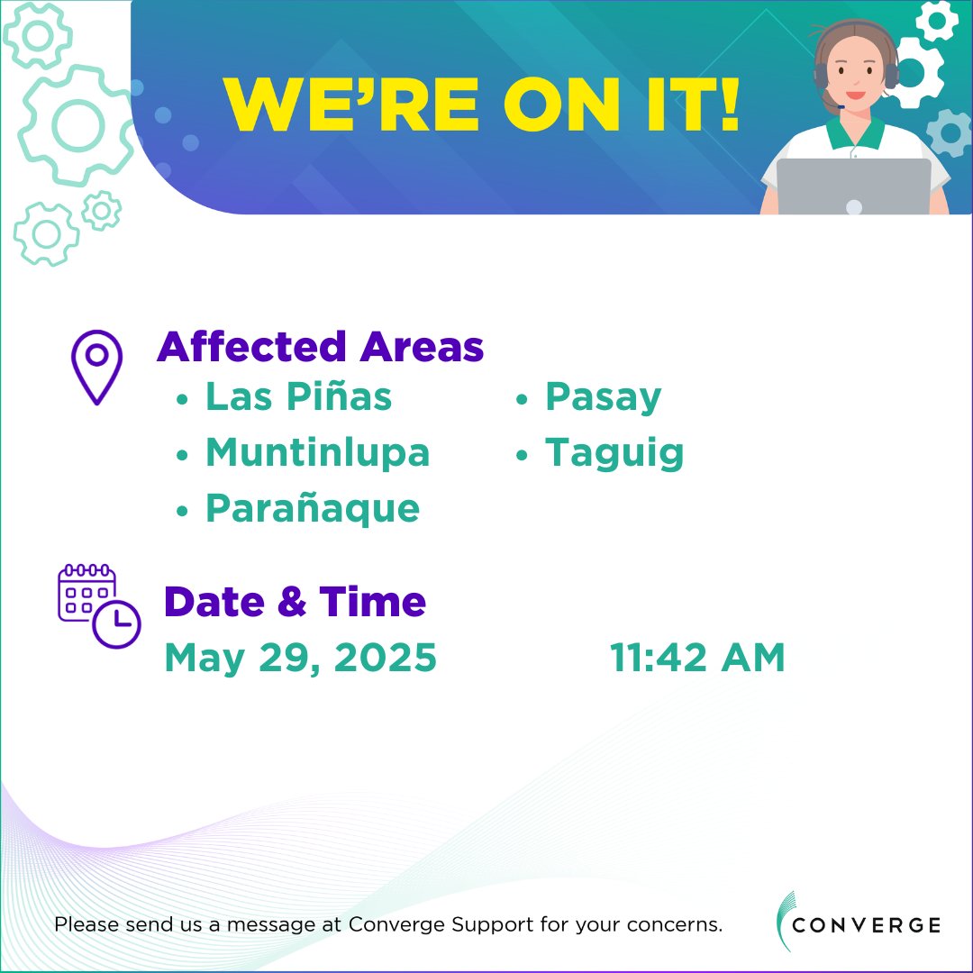 Converge Support tweet media