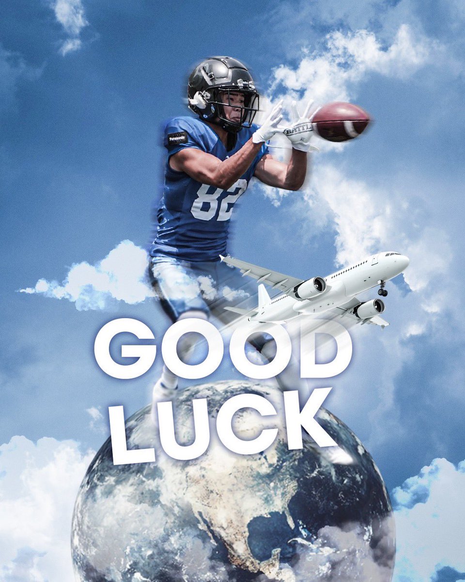 gogo_impulse's tweet photo. 海外挑戦🌏
WR #82 當間 義昭選手が海外に挑戦中です！🏈
當間選手が海外でどんなプレーを見せてくれるのか、すごく楽しみです🔥
みなさまも応援よろしくお願いします！📣
━━━━━━━━━━━━━━
#panasonicimpulse #WIN
#パナソニックインパルス
#アメフト #Xリーグ #Xleague https://t.co/WaYw5yxmFE