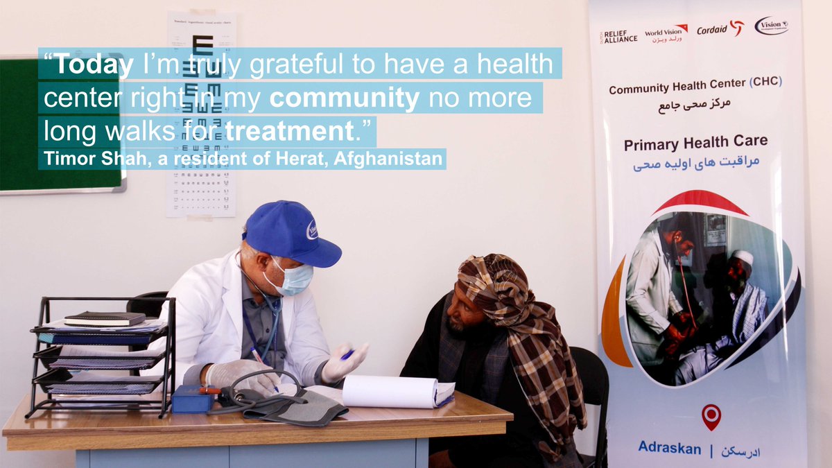vdoafg's tweet photo. In Herat, Afghanistan VDO is providing essential primary healthcare to communities that previously had no local access. Villagers are happy have a nearby health center at the village.

#Heart #Healthcare #Communities #Villagers #Afghanistan https://t.co/hW2a1xCmhJ