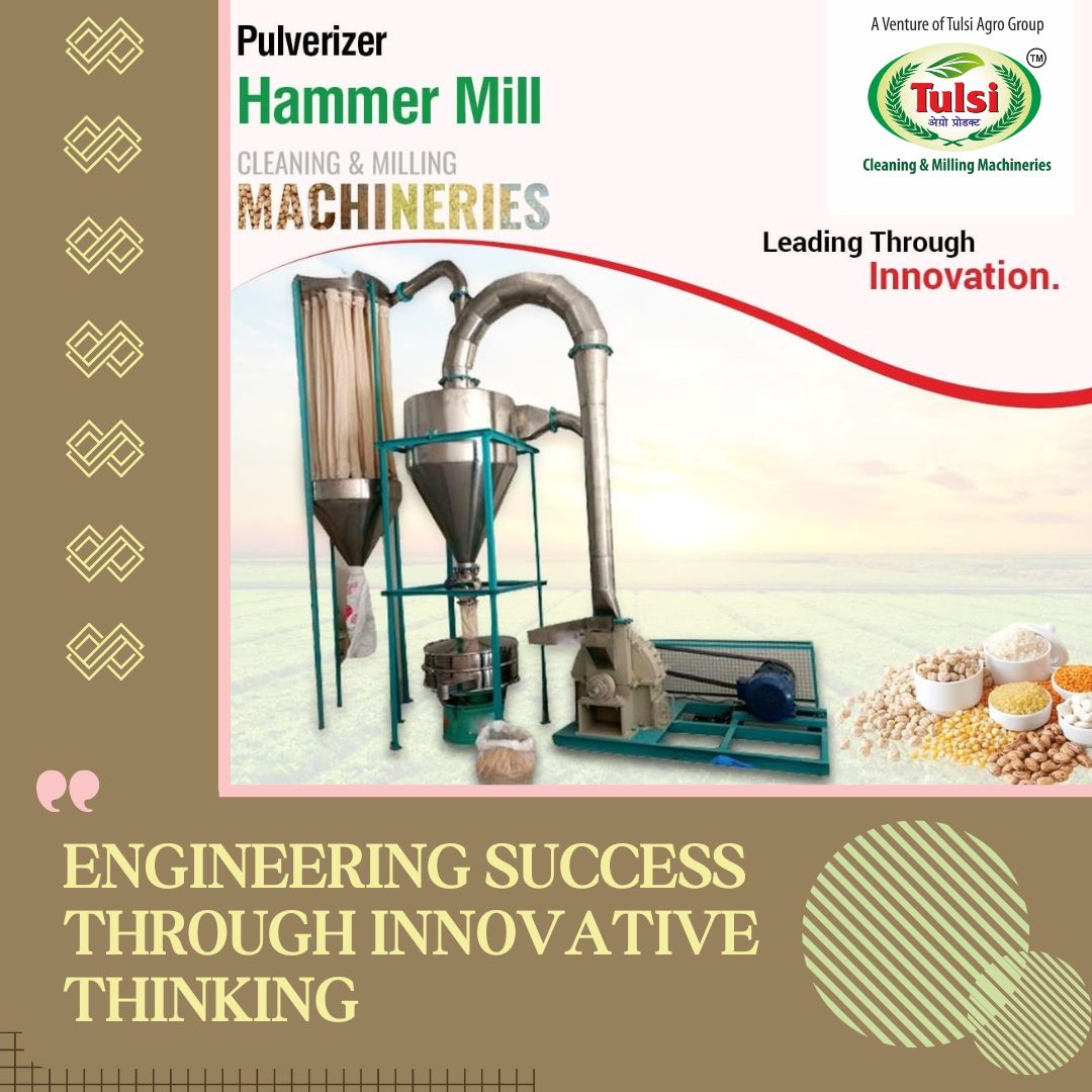 Tulsi_Agro's tweet image. SPICES PULVERIZER/ HAMMER MILL
We believe in providing best quality products to our customer ✅🤝
#Spicesmachine #pulverizer #MasalaMachine #machine #cleaningproducts