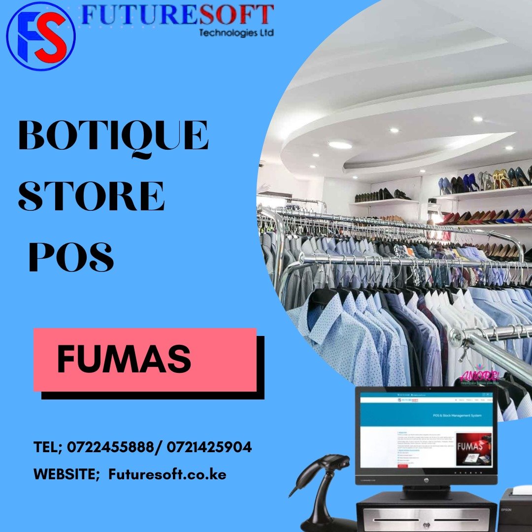 FUTURESOFTKE's tweet photo. Behind every smooth sale is a system that works . Upgrading your boutique with a smart POS system will transform how you will manage inventory, engage customers and make data driven decisions. #FumasPOS #SalesTracking #InventoryManagement #POS #boutiquepos https://t.co/j9IfgSeBRw