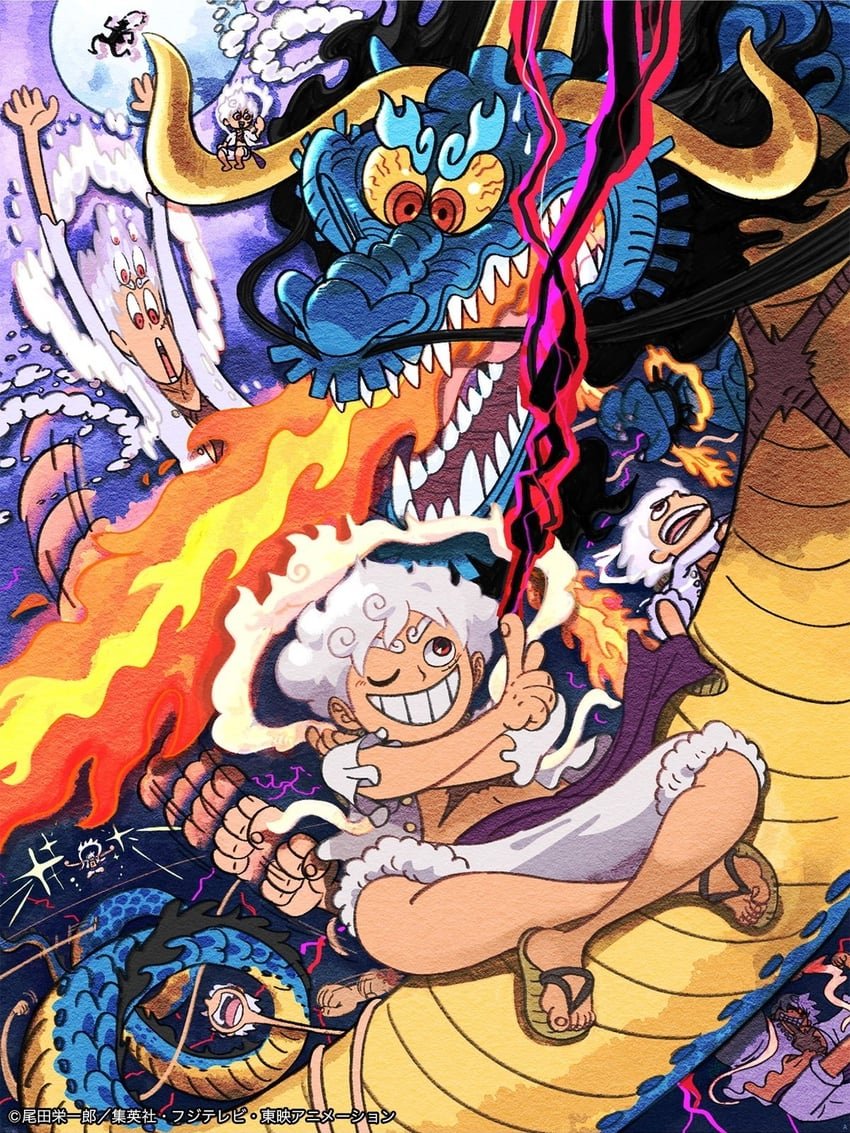 one of my favorite official onepiece art
